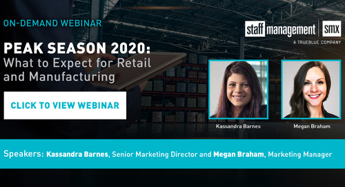 Peak Season 2020: What to Expect for Retail and Manufacturing Webinar