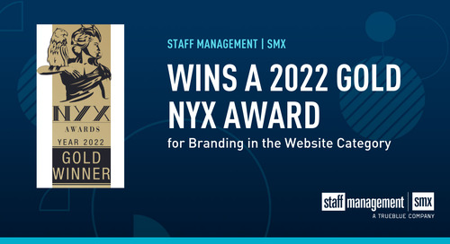 Staff Management | SMX wins Gold NYX Award 