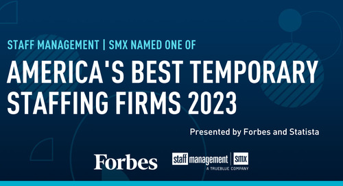 Staff Management | SMX named one of America’s Best Temporary Staffing Firms by Forbes 