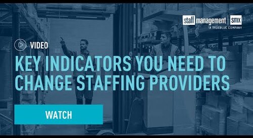 Key indicators you need to change staffing providers