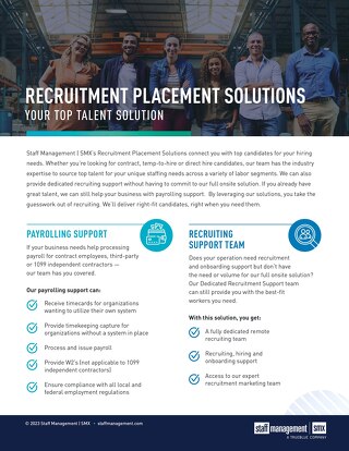 Recruitment Placement Services: Your top talent solution